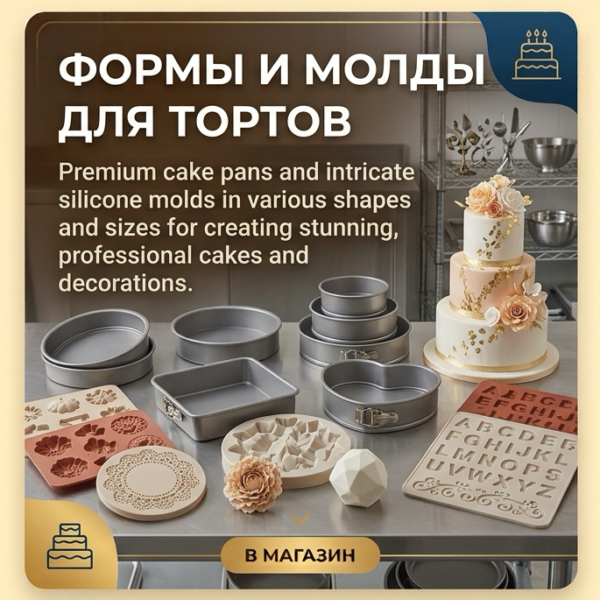 Формы и молды для тортов