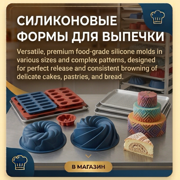 Силиконовая форма для выпечки